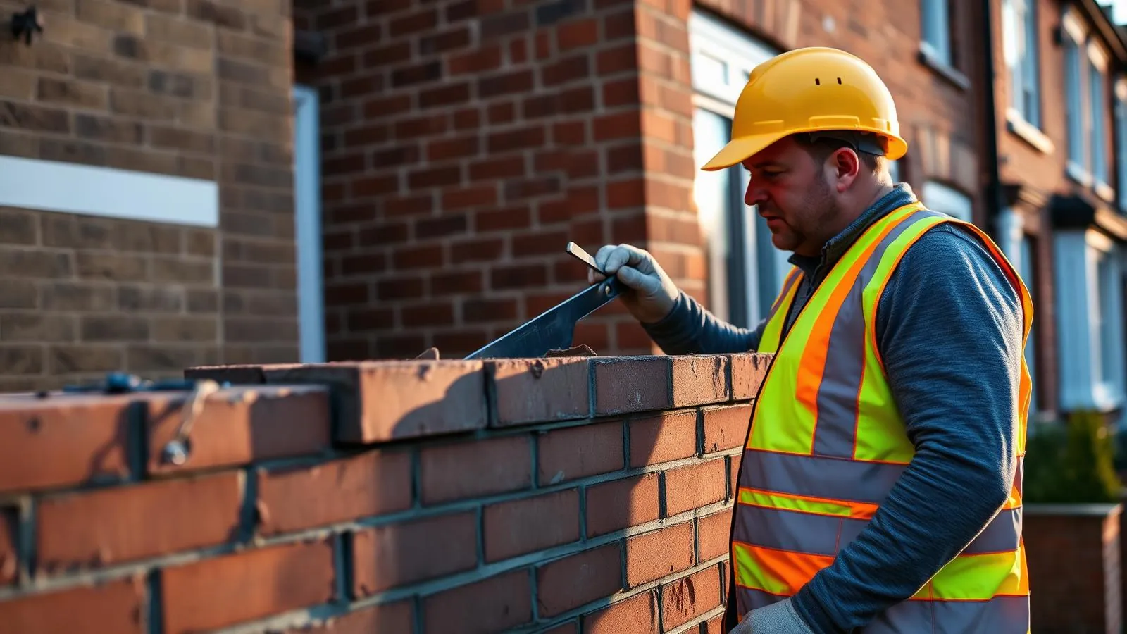 Bricklaying reference interior