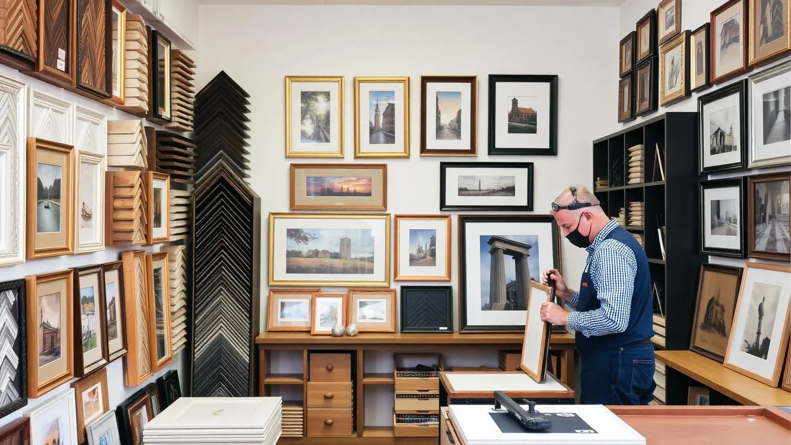 Framing shop